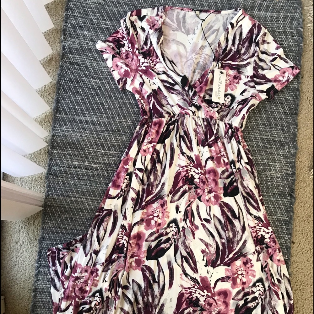 Mother Bee Maternity Maxi Dress